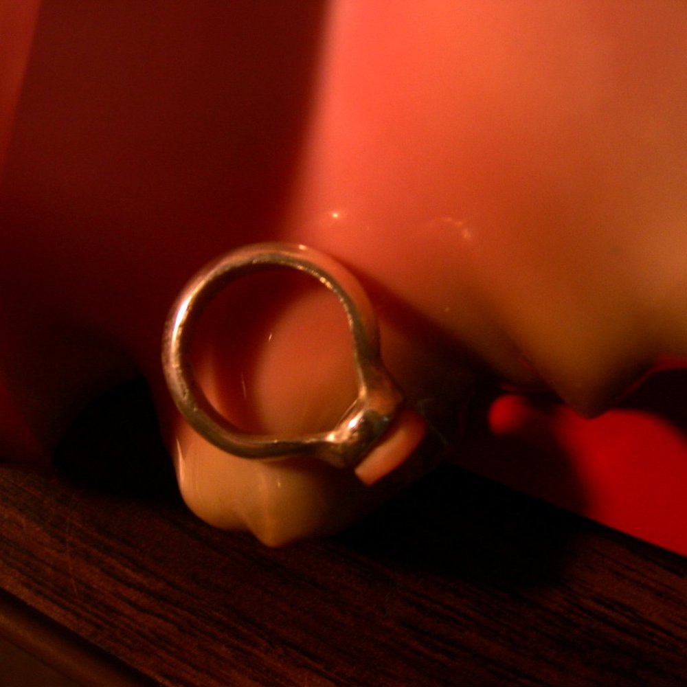 Pink Conch Shell handmade ring - Picture 5 of 8